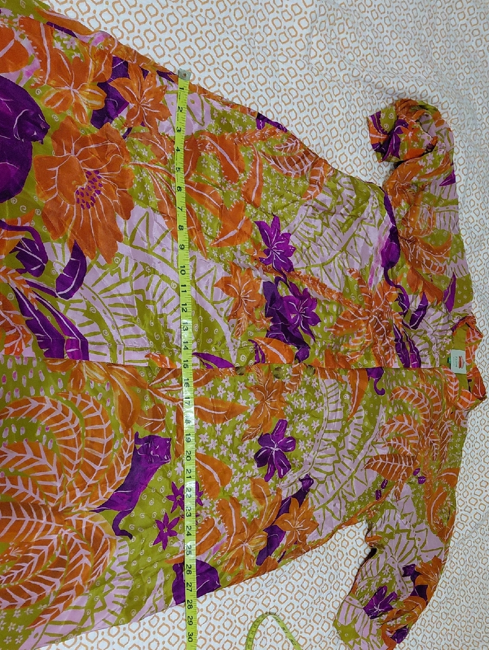 FARM Rio Floral Maxi Dress in Pink, Orange & Purple #(C3) - Picture 12 of 13